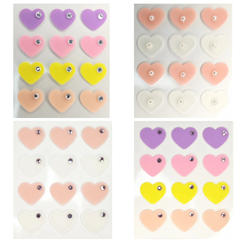 Hydrocolloïde acnepleister met decoratieve elementen